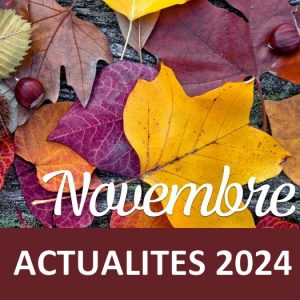 Lire la suite à propos de l’article Actualités-animations Novembre-2024
