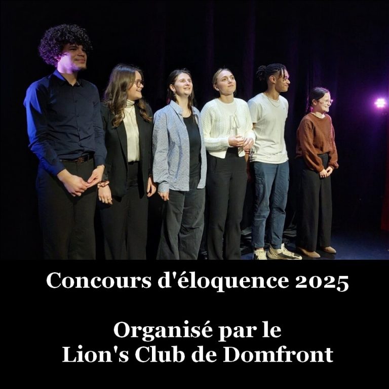 Yanis Chemda participe au concours d’éloquence 2025